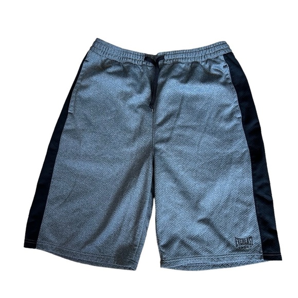 Everlast Athletic Shorts in Gray and Black - Picture 1 of 4